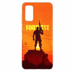 Чехол для Samsung S20 Fortnite minimalist silhouettes - PrintSalon