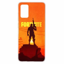 Чехол для Samsung S20+ Fortnite minimalist silhouettes - PrintSalon