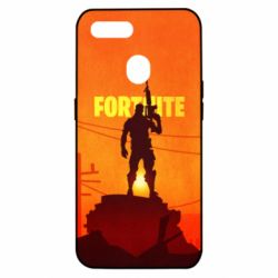 Чехол для Oppo A5s/A12 Fortnite minimalist silhouettes - PrintSalon