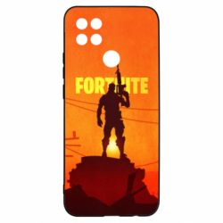 Чехол для Oppo A15s/A15 Fortnite minimalist silhouettes - PrintSalon