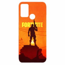 Чехол для Oppo A52/A72/A92 Fortnite minimalist silhouettes