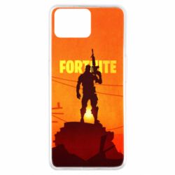 Чехол для Oppo A73 Fortnite minimalist silhouettes - PrintSalon
