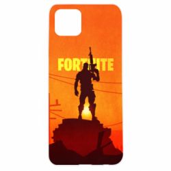 Чехол для Oppo A92s Fortnite minimalist silhouettes - PrintSalon