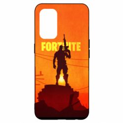 Чехол для Oppo Reno 5 4G Fortnite minimalist silhouettes - PrintSalon