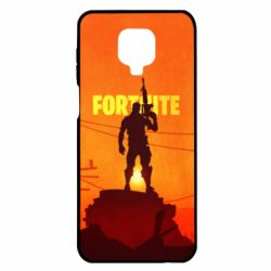 Чехол для Xiaomi Redmi Note 9S/9Pro/9Pro Max Fortnite minimalist silhouettes - PrintSalon