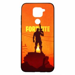 Чехол для Xiaomi Redmi Note 9/Redmi 10X Fortnite minimalist silhouettes - PrintSalon