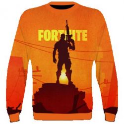 3D свитшот Fortnite minimalist silhouettes - PrintSalon