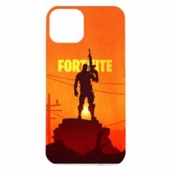 Чехол для iPhone 14 Fortnite minimalist silhouettes - PrintSalon