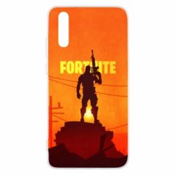 Чехол для Huawei P20 Fortnite minimalist silhouettes - PrintSalon