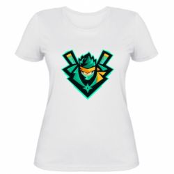 Женская футболка Fortnite ninja - PrintSalon