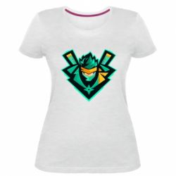 Женская премиум футболка Fortnite ninja - PrintSalon