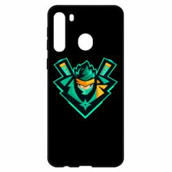 Чехол для Samsung A21 Fortnite ninja - PrintSalon