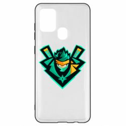 Чехол для Samsung A21s Fortnite ninja - PrintSalon