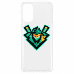 Чехол для Oppo Reno 4 Fortnite ninja - PrintSalon