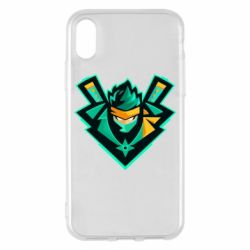 Чехол для iPhone X/Xs Fortnite ninja - PrintSalon