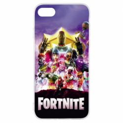 Чехол для iPhone 7 Fortnite poster - PrintSalon