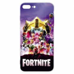 Чехол для iPhone 7 Plus Fortnite poster - PrintSalon