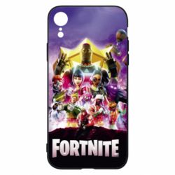 Чехол для iPhone XR Fortnite poster - PrintSalon