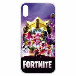 Чехол для iPhone Xs Max Fortnite poster - PrintSalon