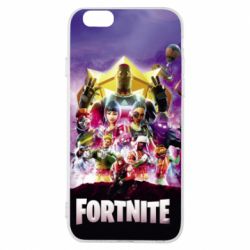 Чехол для iPhone 6/6S Fortnite poster - PrintSalon