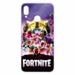 Чехол для Huawei P Smart Plus 2018 Fortnite poster - PrintSalon