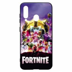 Чехол для Samsung A60 Fortnite poster - PrintSalon