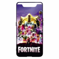 Чехол для Samsung A80 Fortnite poster - PrintSalon