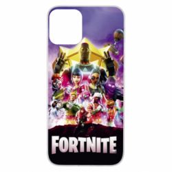 Чехол для iPhone 11 Fortnite poster - PrintSalon