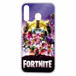 Чехол для Samsung M30 Fortnite poster - PrintSalon