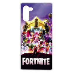 Чехол для Samsung Note 10 Fortnite poster - PrintSalon
