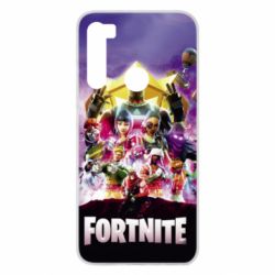 Чехол для Xiaomi Redmi Note 8 Fortnite poster - PrintSalon