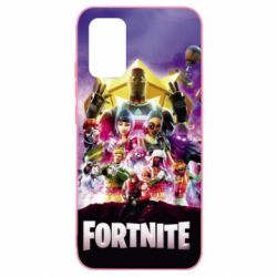 Чехол для Samsung A02s/M02s Fortnite poster - PrintSalon
