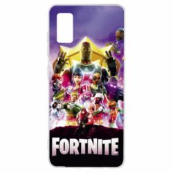 Чехол для Samsung A41 Fortnite poster - PrintSalon