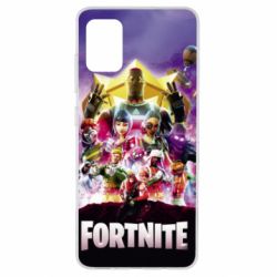 Чехол для Samsung A51 Fortnite poster - PrintSalon