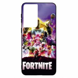 Чехол для Samsung S21 Fortnite poster - PrintSalon