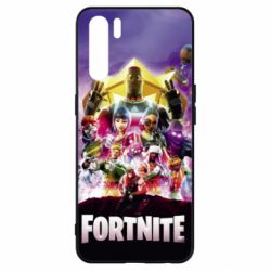 Чехол для Oppo A91/Reno3 Fortnite poster - PrintSalon