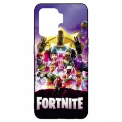 Чехол для Oppo Reno 5 Lite Fortnite poster - PrintSalon