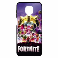 Чехол для Xiaomi Redmi Note 9S/9Pro/9Pro Max Fortnite poster - PrintSalon