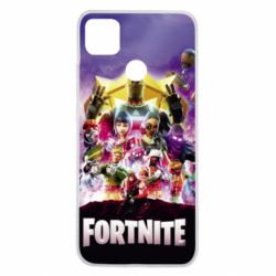 Чехол для Xiaomi Redmi 9c Fortnite poster