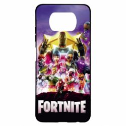 Чехол для Xiaomi Poco X3 Fortnite poster - PrintSalon
