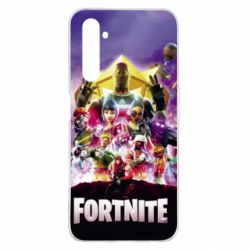 Чехол для Realme 6 Pro Fortnite poster - PrintSalon