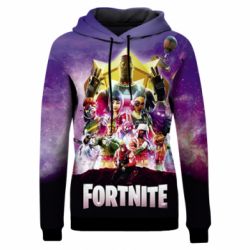 Жіноче 3D худі Fortnite poster