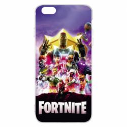 Чехол для iPhone 6 Plus/6S Plus Fortnite poster - PrintSalon
