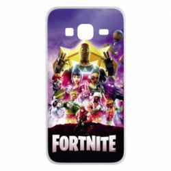 Чехол для Samsung J3 2016 Fortnite poster - PrintSalon