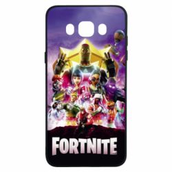 Чехол для Samsung J7 2016 Fortnite poster - PrintSalon