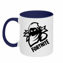 Чашка двухцветная 320ml Fortnite raven circuit - PrintSalon