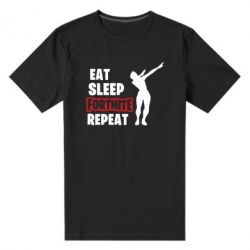 Мужская футболка премиум Fortnite repeat dab - PrintSalon