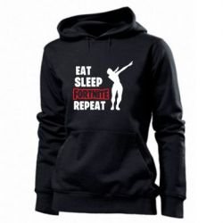 Женское худи Fortnite repeat dab - PrintSalon