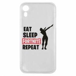Чехол для iPhone XR Fortnite repeat dab - PrintSalon