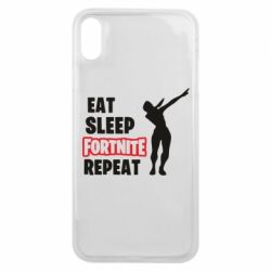 Чехол для iPhone Xs Max Fortnite repeat dab - PrintSalon